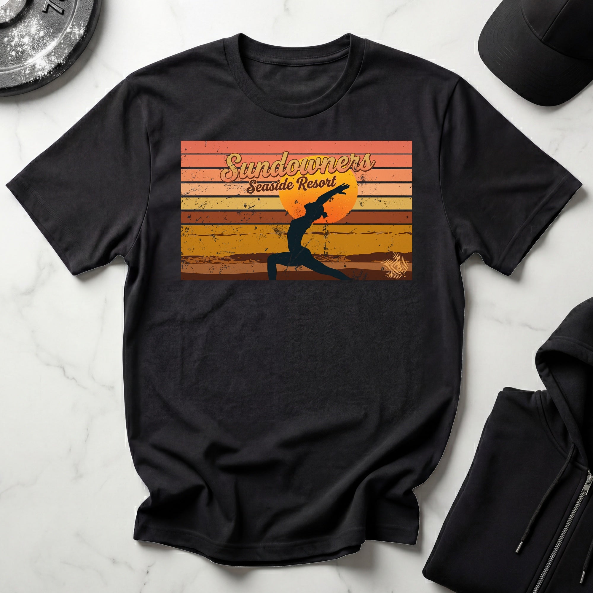 Sundowners Seaside Resort Gym T-Shirt
