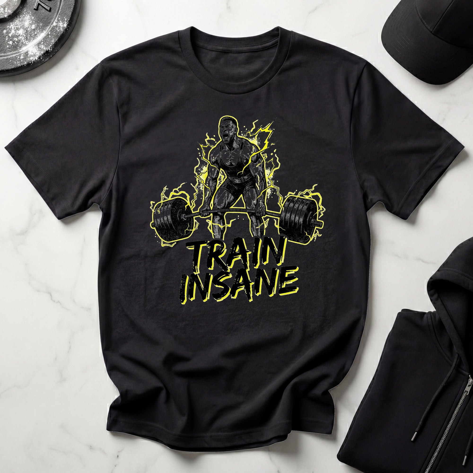 Train Insane Bodybuilding T-Shirt