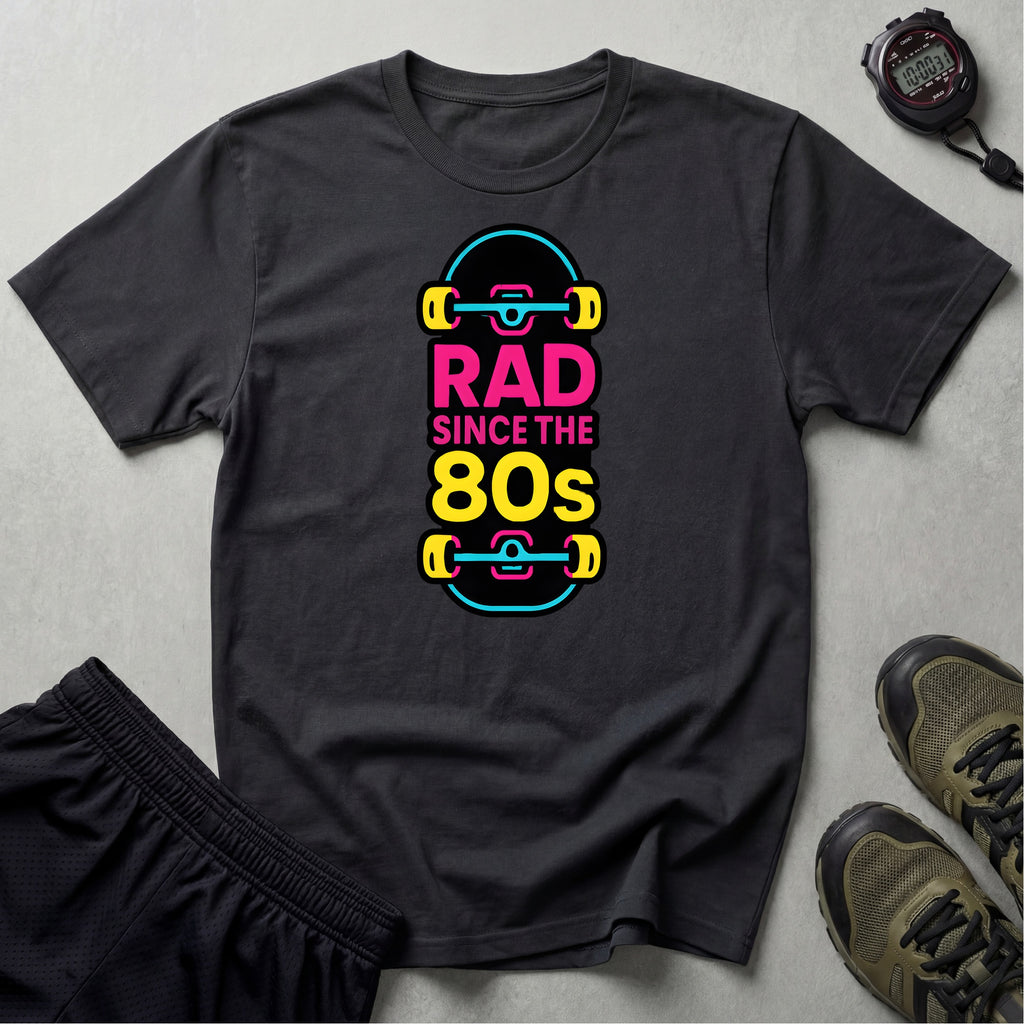 Neon 80s Skateboard T-Shirt
