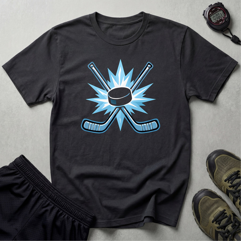 Crossed hockey sticks T-Shirt