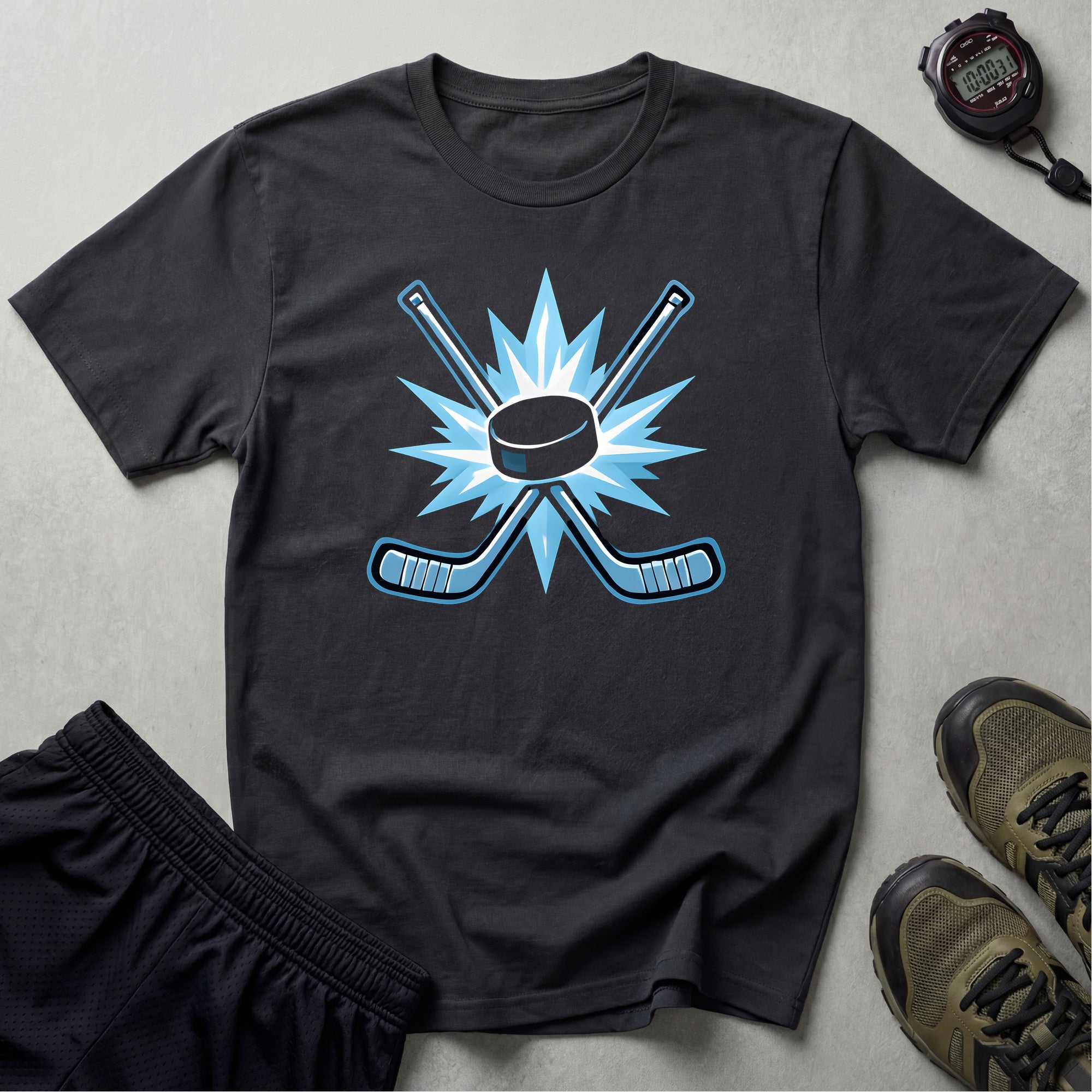 Crossed hockey sticks T-Shirt
