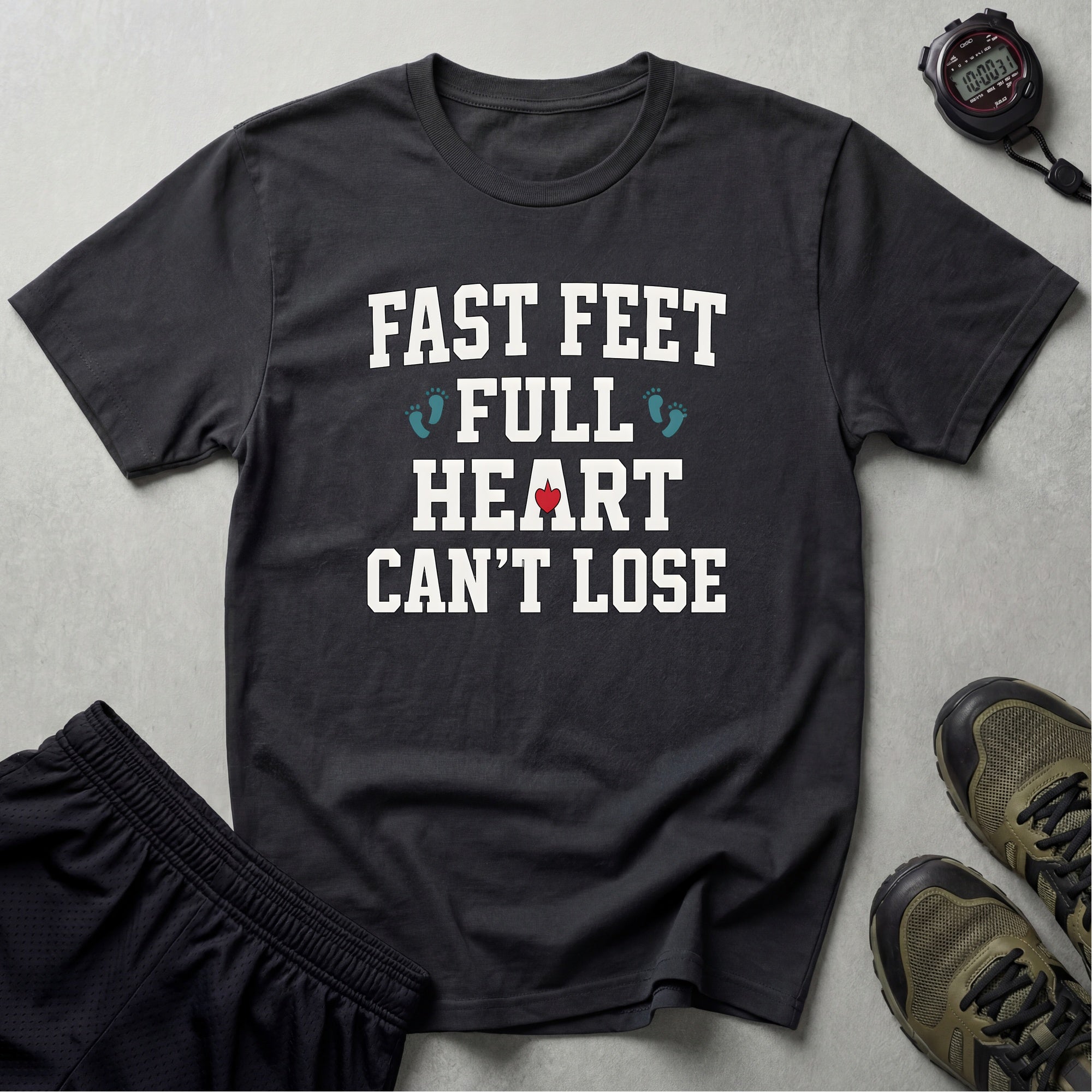 Fast Feet Full Heart T-Shirt