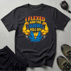 Flexed Arms Sleeves Off T-Shirt