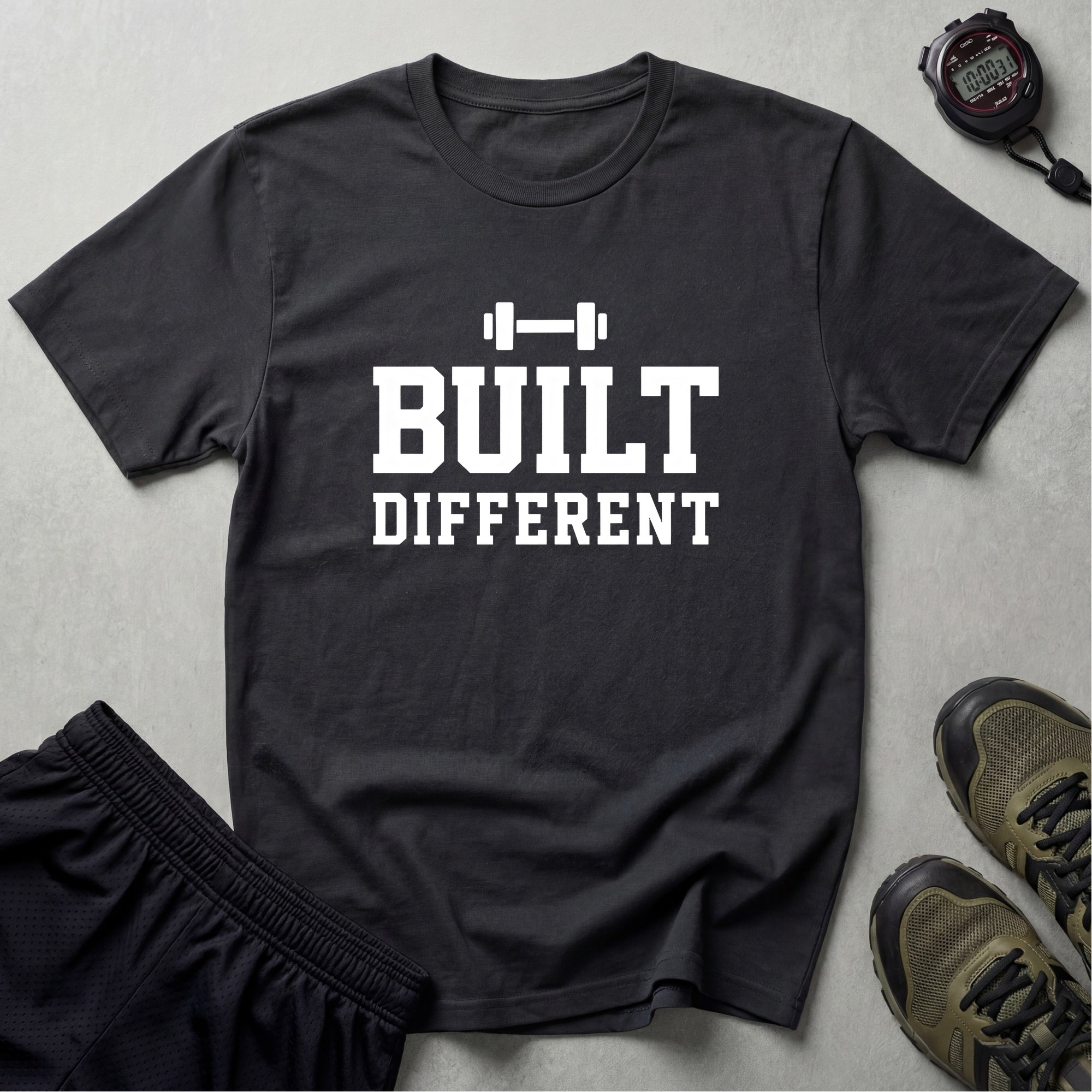Built Different Fitness T-Shirt