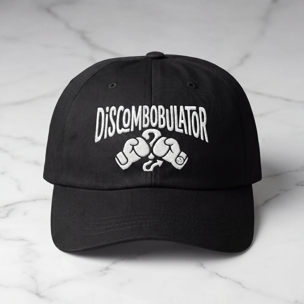 Discombobulator Camo Dad Cap - Embroidered Trucker Hat