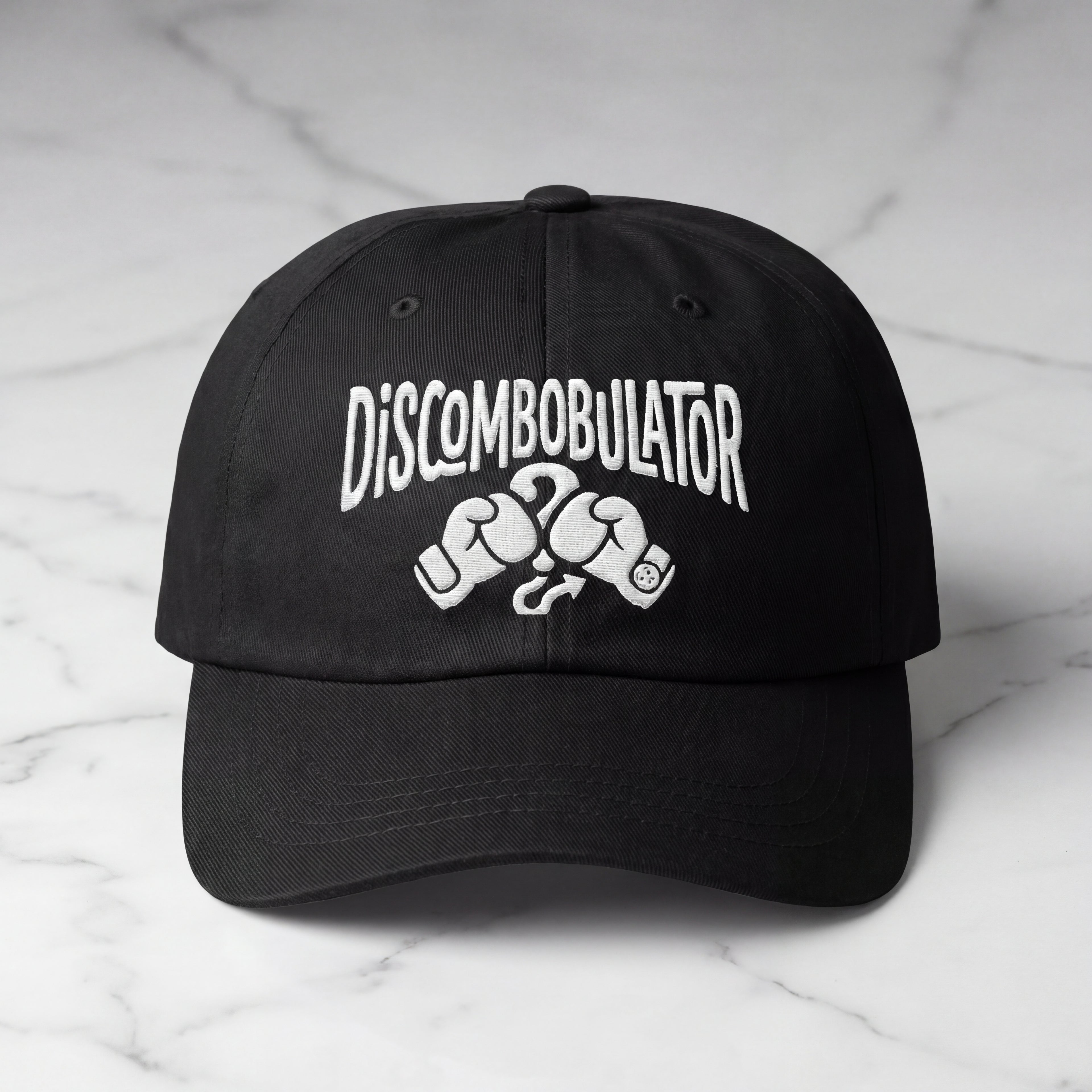 Discombobulator Camo Dad Cap - Embroidered Trucker Hat