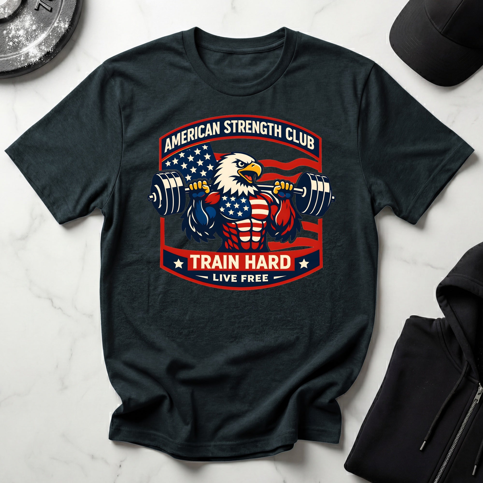 Amercan Strength Club Gymwear T-Shirt