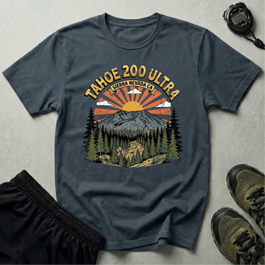 Tahoe 200 Ultramarathon Gymwear T-Shirt
