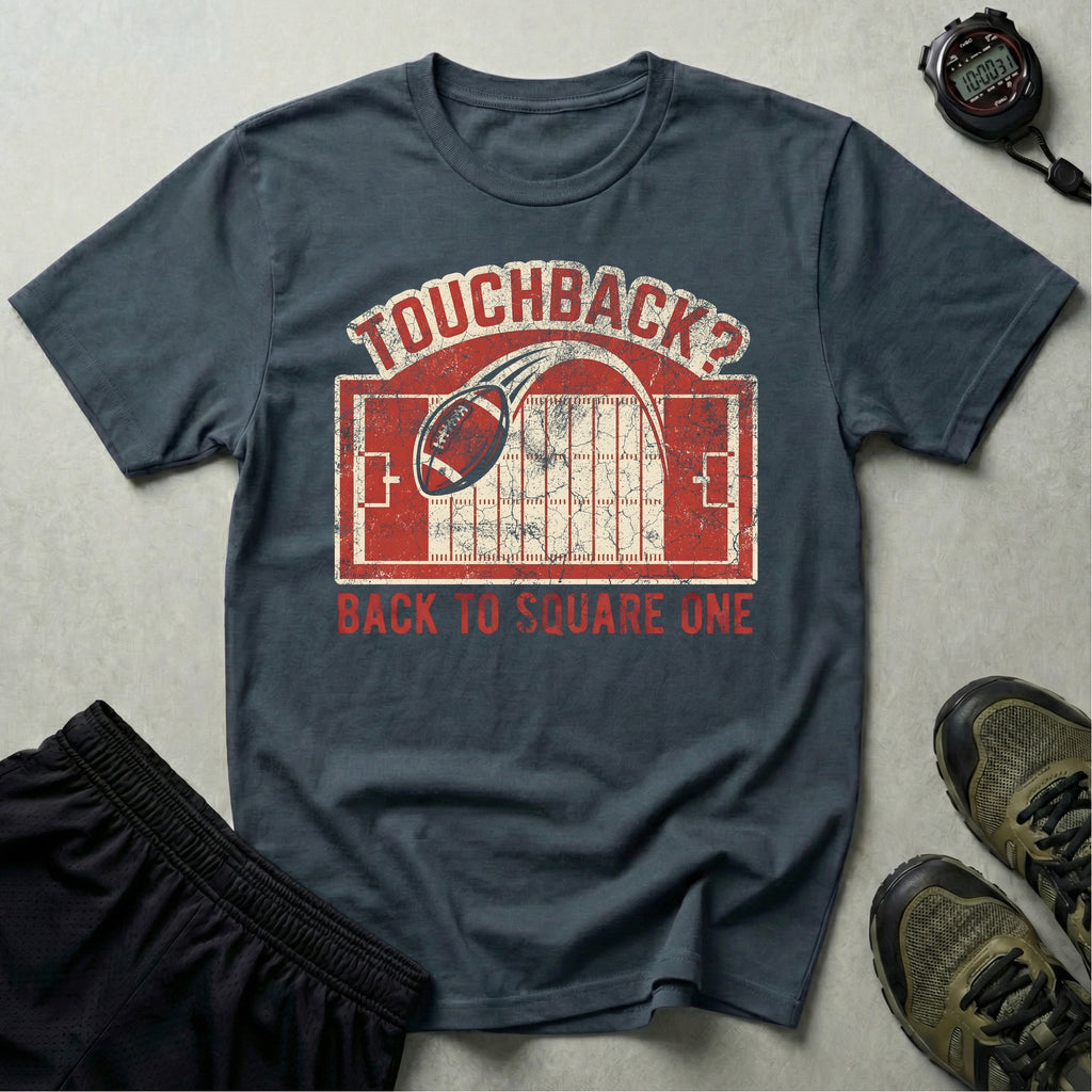 Gridiron Touchback Back To Square One Vintage Gym T-Shirt
