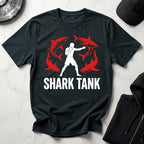 MMA Shark Tank Training Red Gym T-Shirt