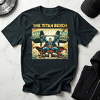 Retro Comic Titan Bench Gymwear T-Shirt