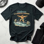 Retro Venice Balance In Progress Gymwear T-Shirt