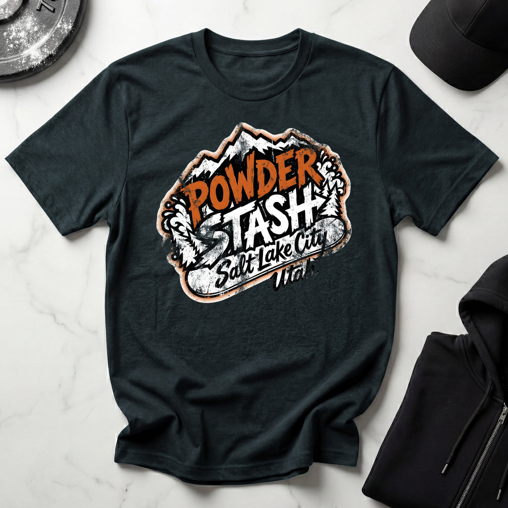 SLC Powder Stash Snowboarding T-Shirt