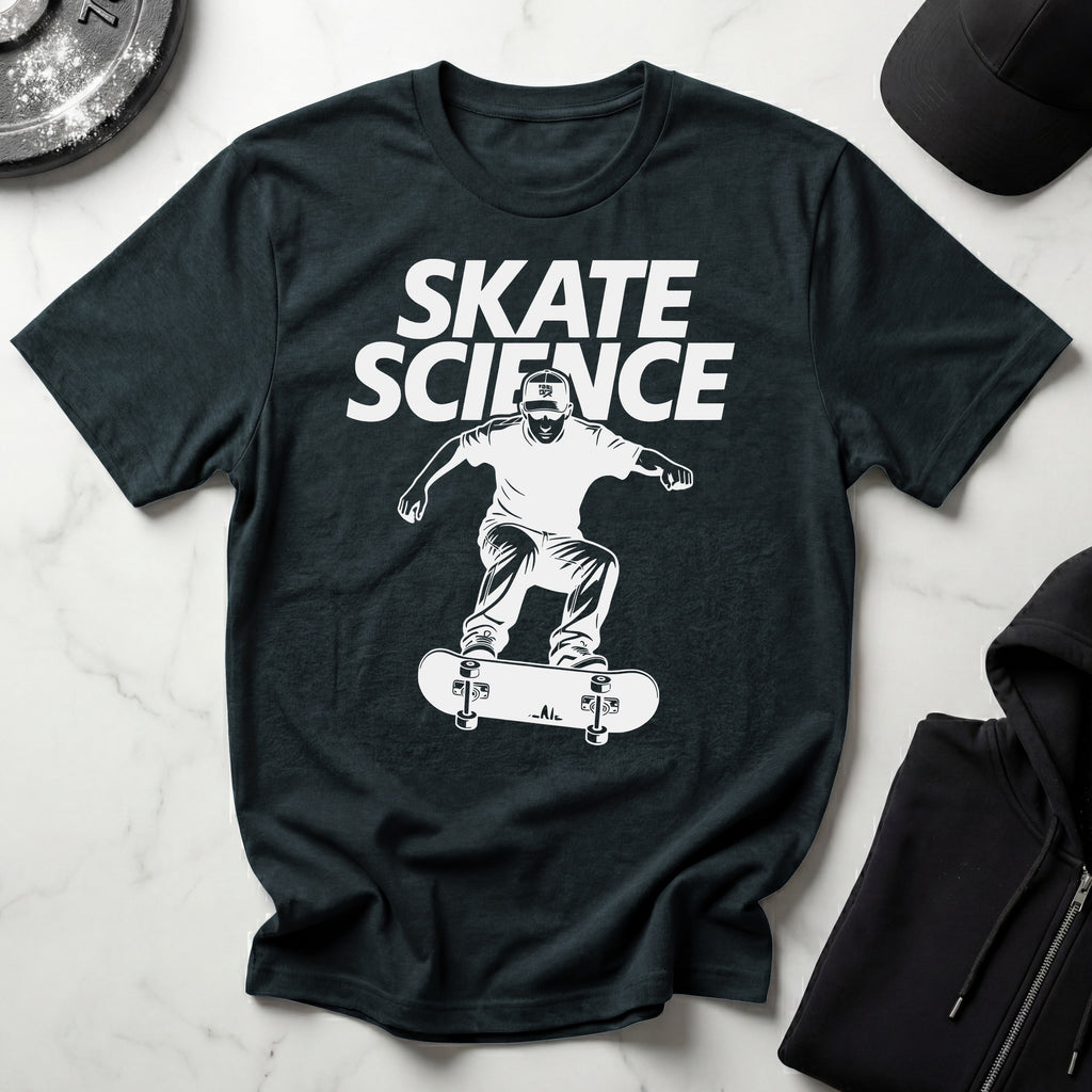 Skate Science Retro Designer Gymwear T-Shirt
