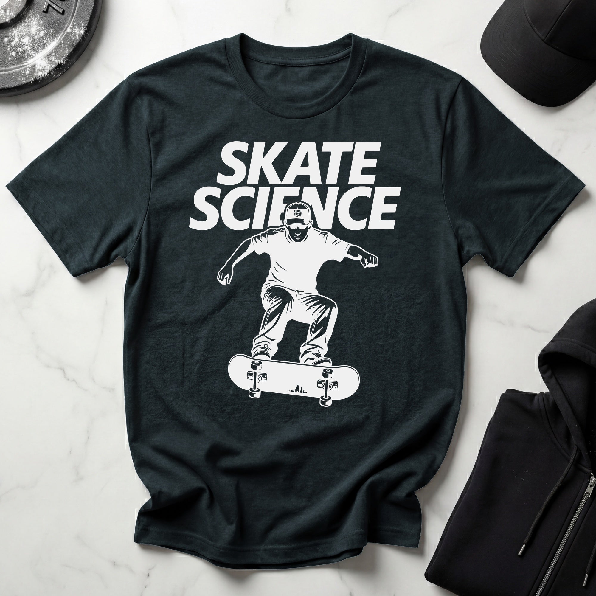 Skate Science Retro Designer Gymwear T-Shirt