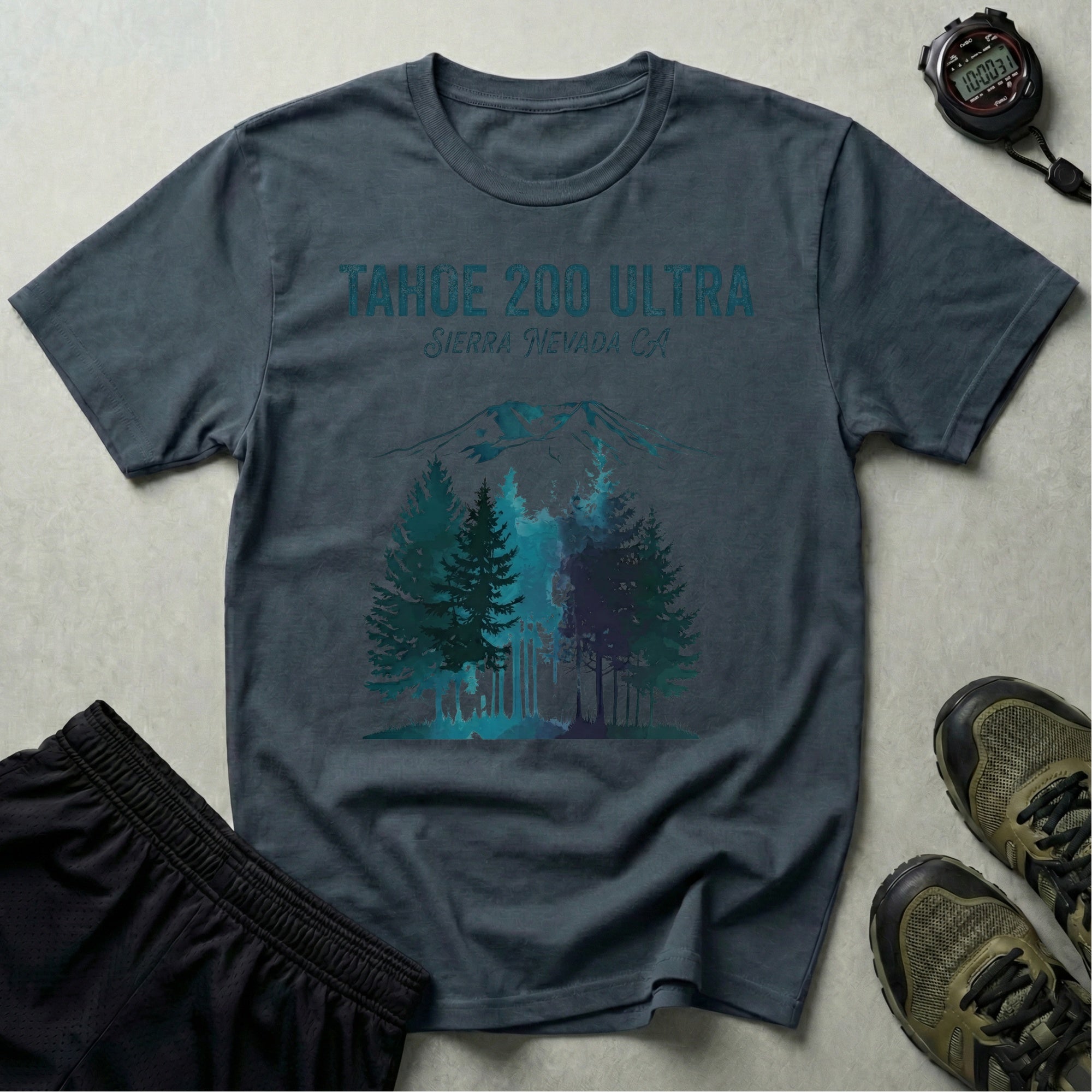Tahoe 200 Ultra Sierra Nevada Gym T-Shirt