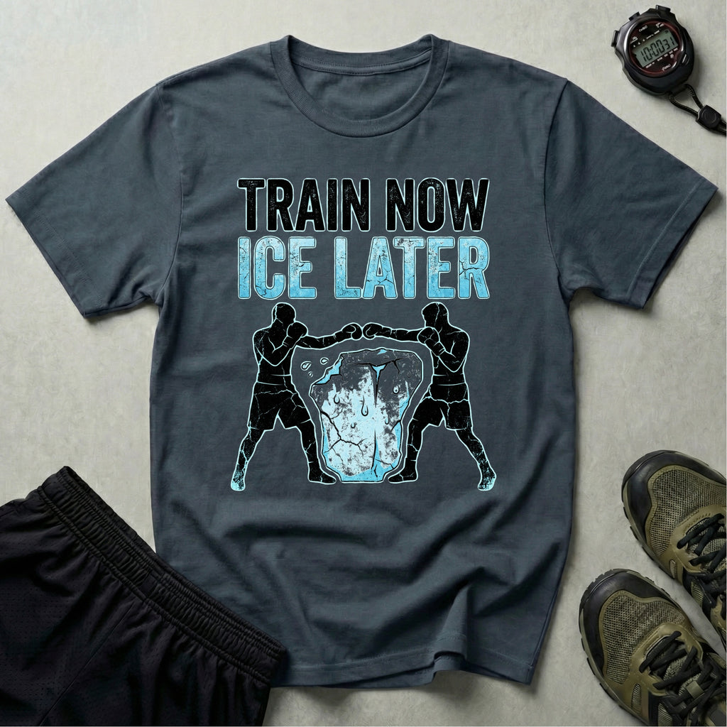 Train Now Ice Later Boxing Gymwear T-Shirt