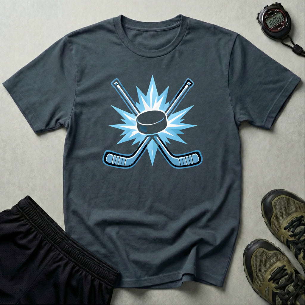 Crossed hockey sticks T-Shirt