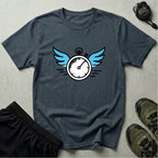 Clock with Wings T-Shirt