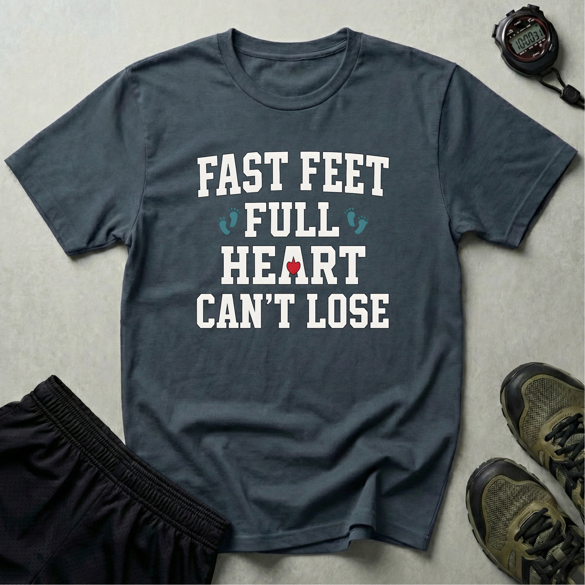 Fast Feet Full Heart T-Shirt