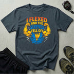 Flexed Arms Sleeves Off T-Shirt