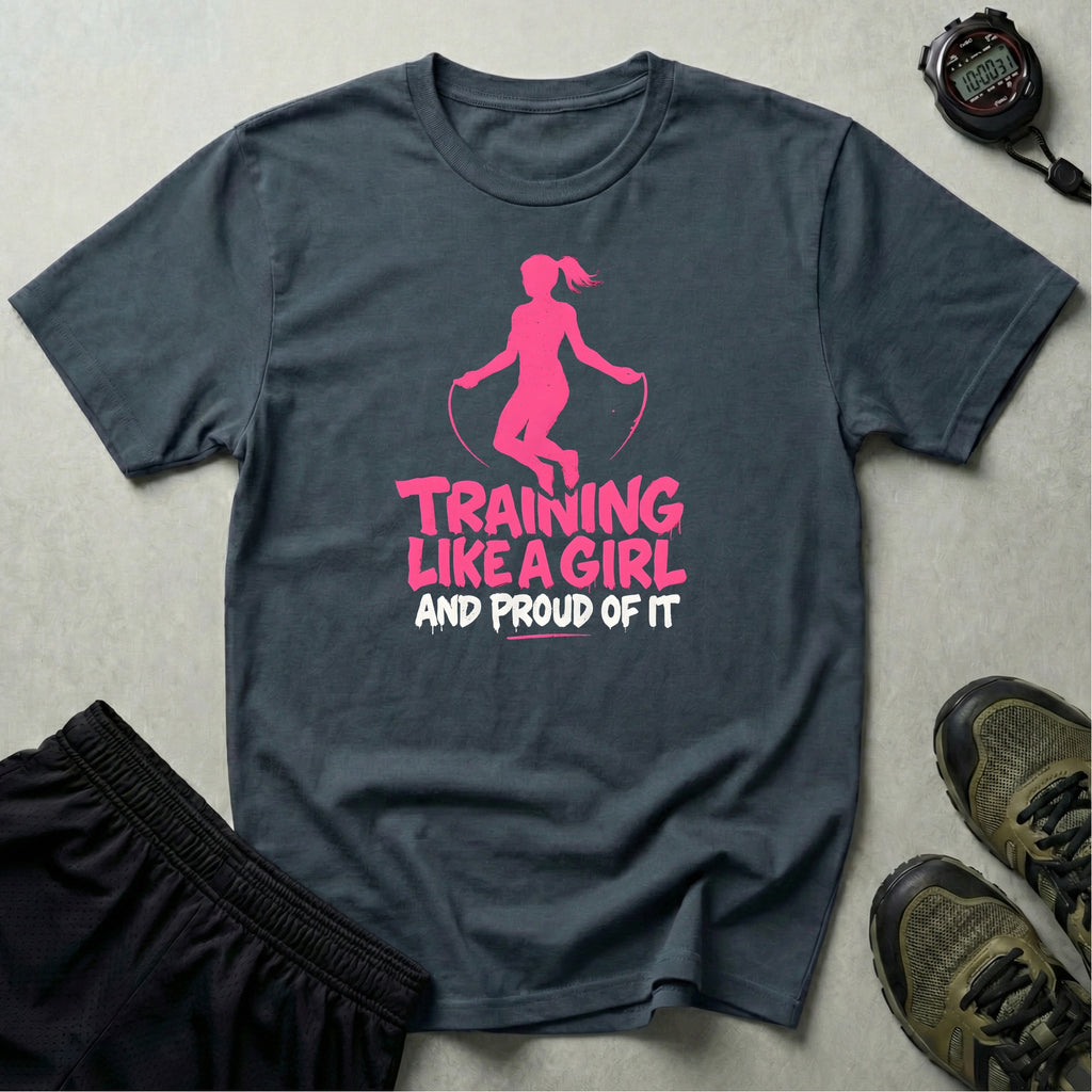 Training Like a Girl Skip T-Shirt