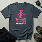 Training Like a Girl Skip T-Shirt