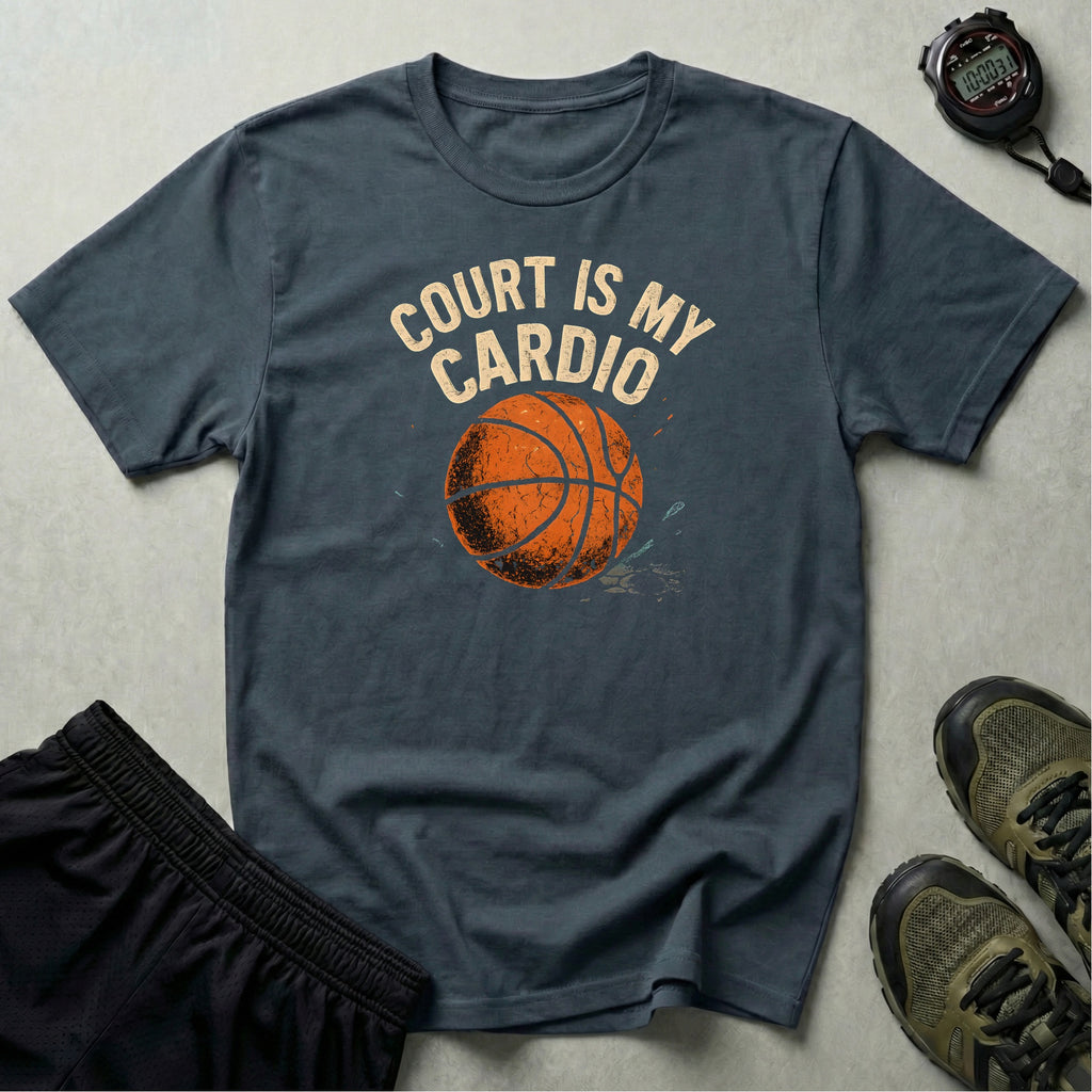 Court Is My Cardio T-Shirt