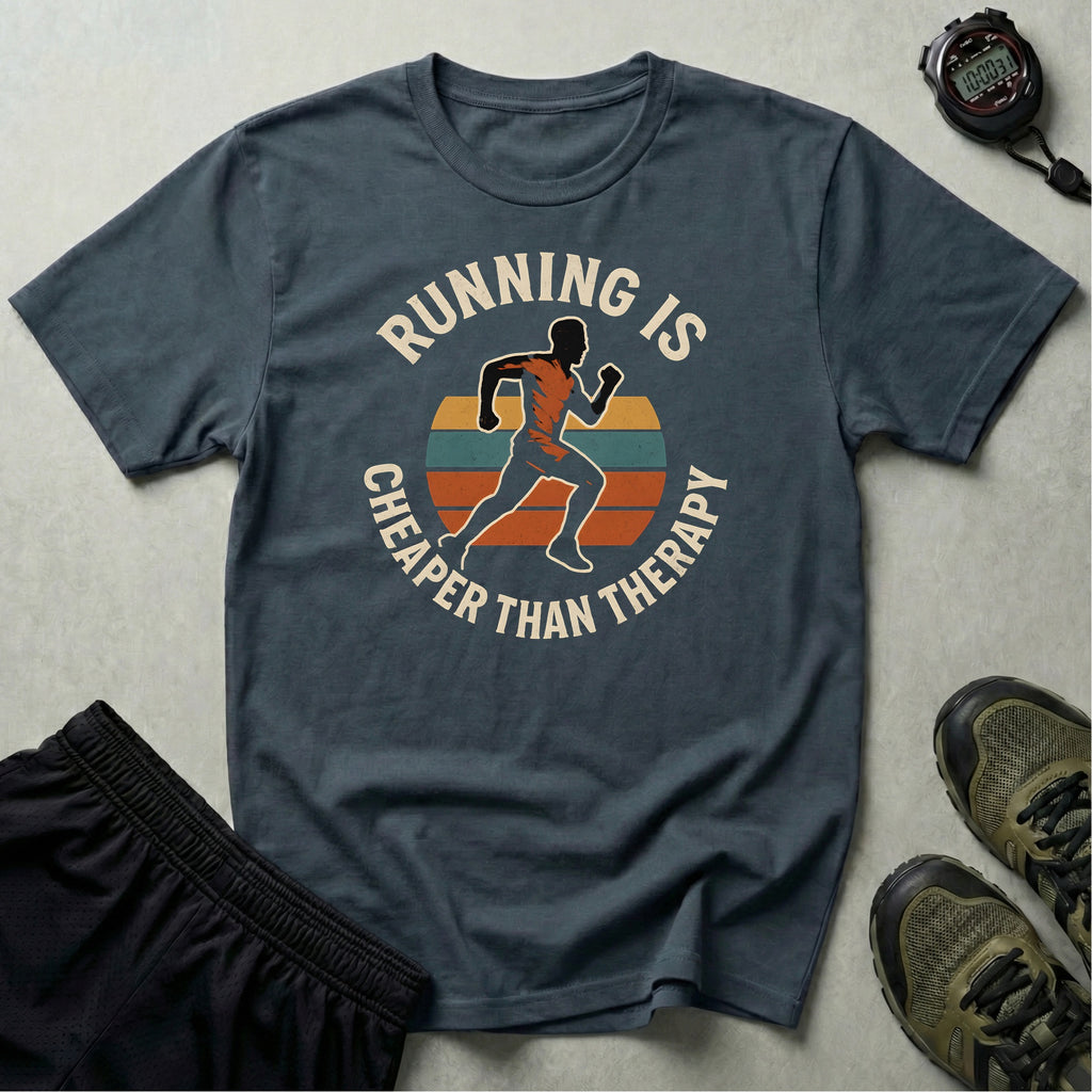 Running Cheaper Than Therapy T-Shirt