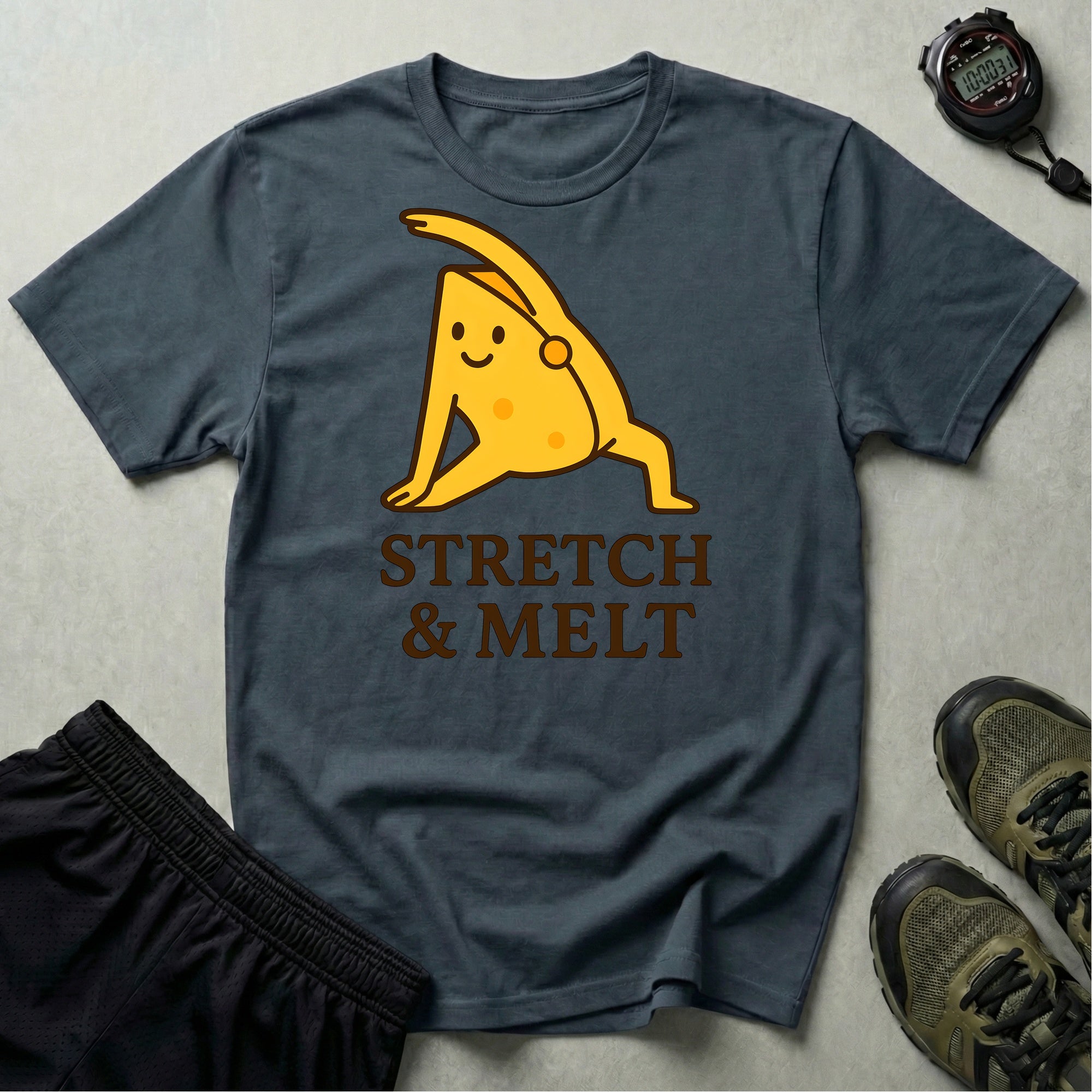 Cheese Stretch Pose T-Shirt