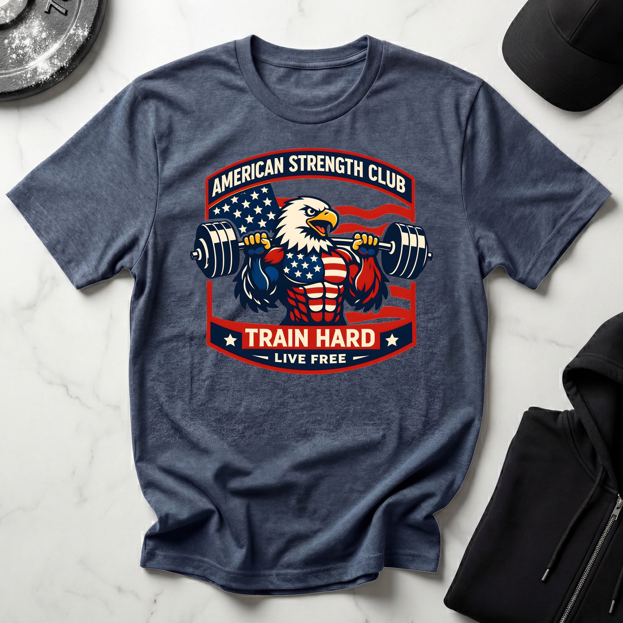 Amercan Strength Club Gymwear T-Shirt
