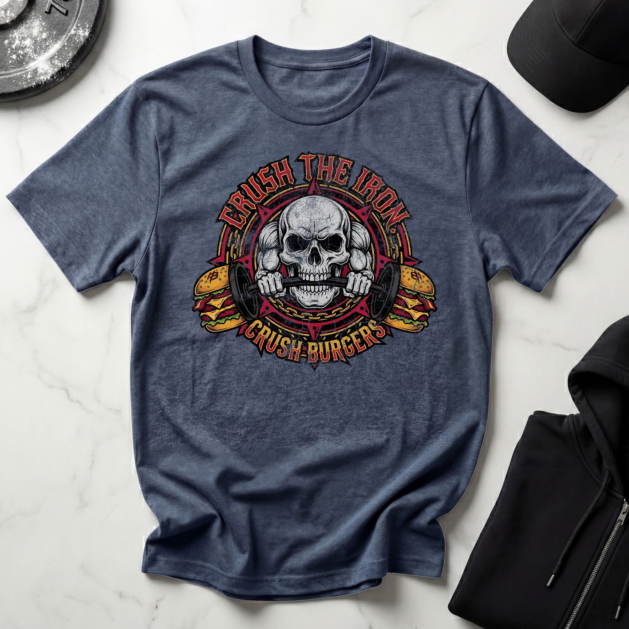 Crush Burgers Vintage Gym T-Shirt