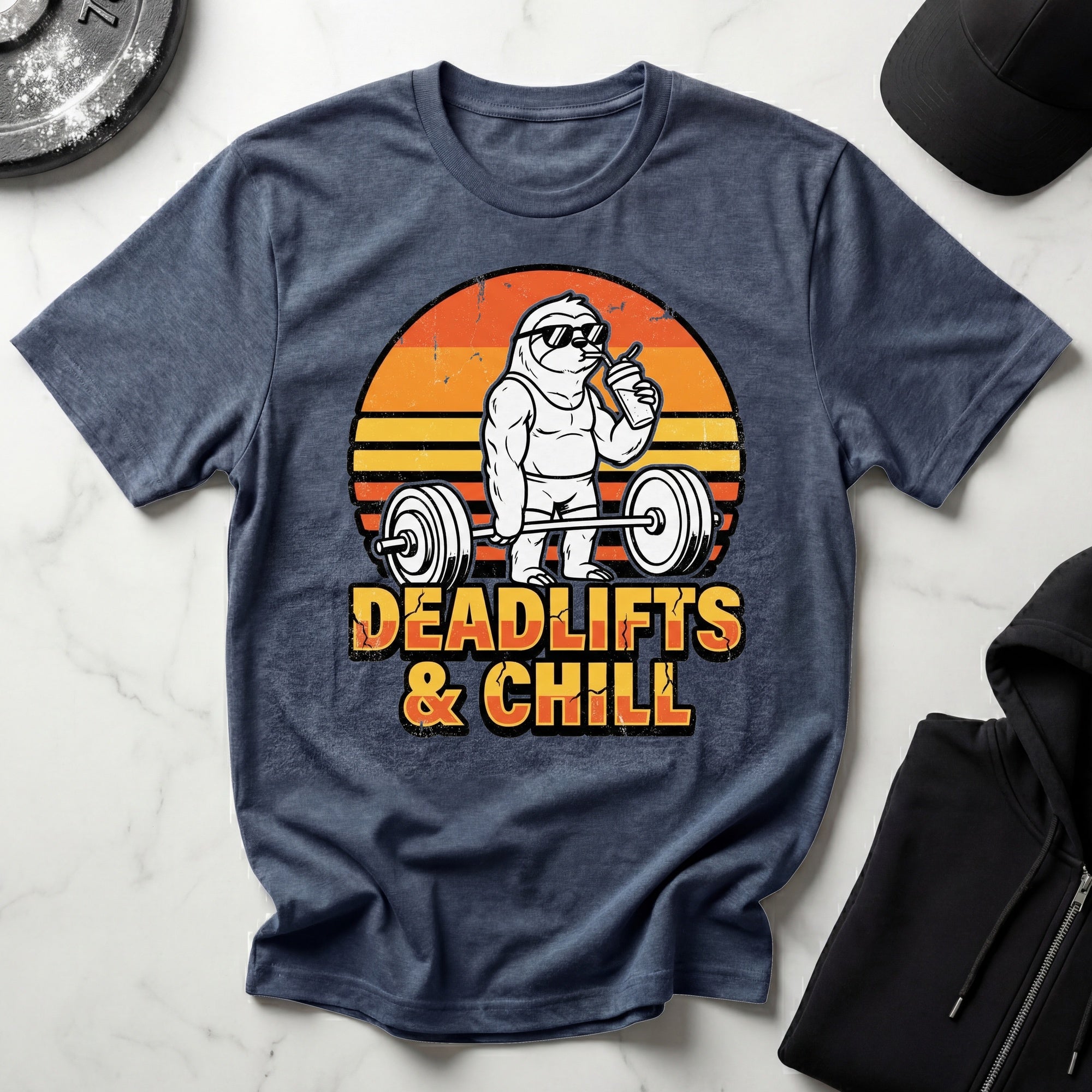 Deadlifts and Chill Gym T-Shirt