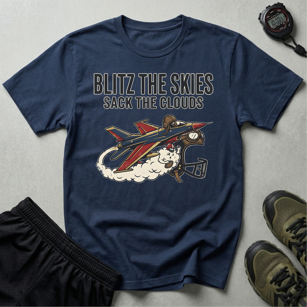 Gridiron USA Blitz The Skies Gym T-Shirt