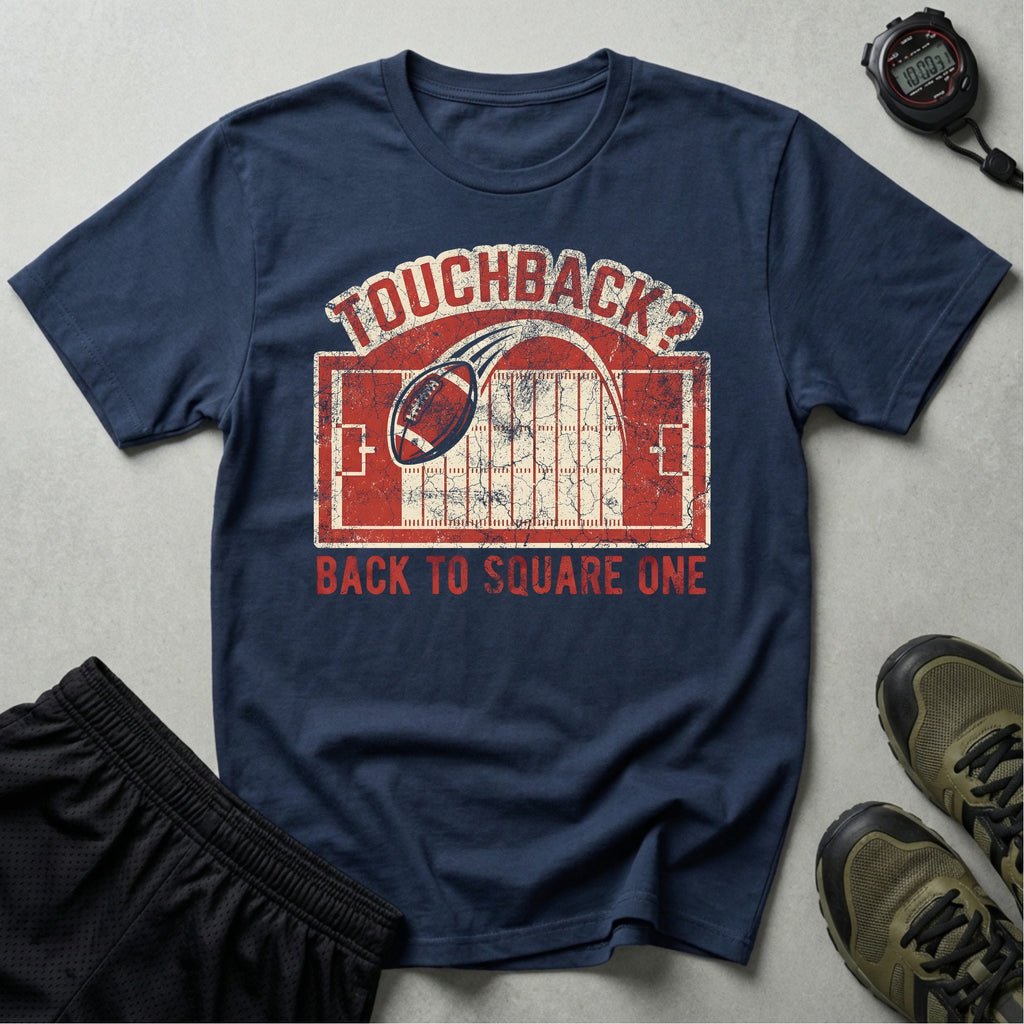 Gridiron Touchback Back To Square One Vintage Gym T-Shirt