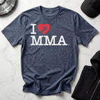 I Love MMA Dark Gym T-Shirt