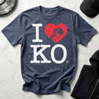 I Love KO Dark Gym T-Shirt