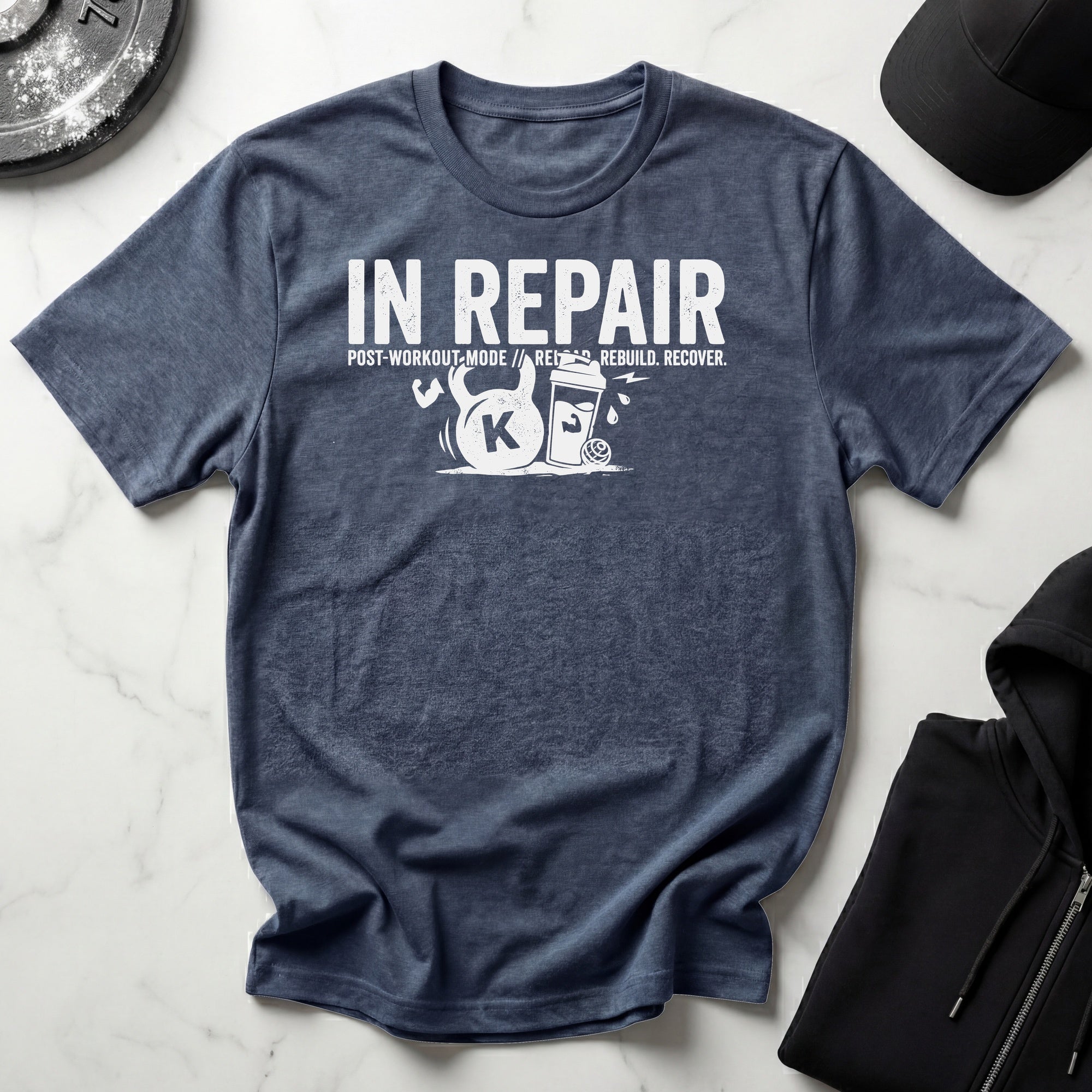 In Repair Post-workout Dark Gym T-Shirt