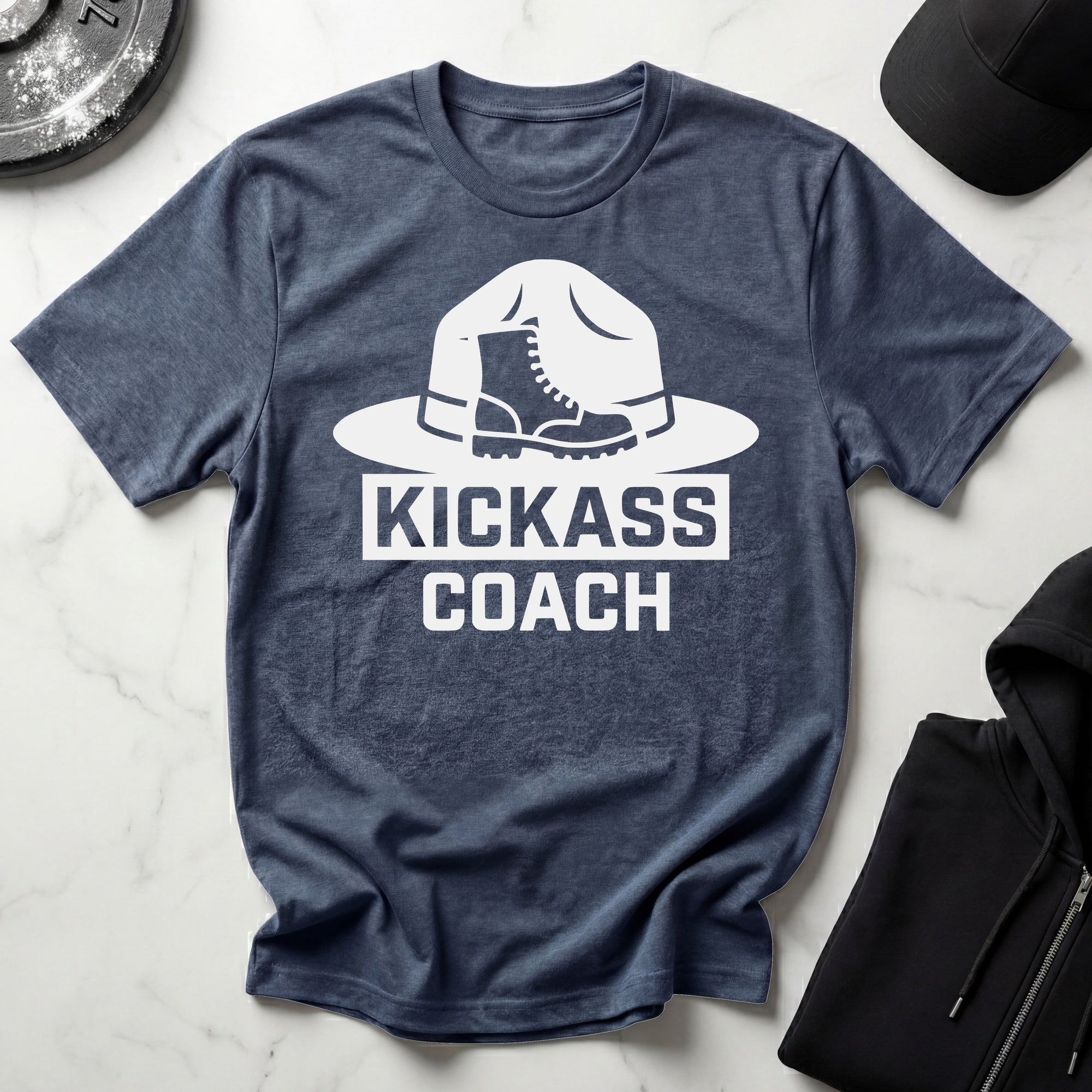 Kick Ass Coach Gym Dark T-Shirt