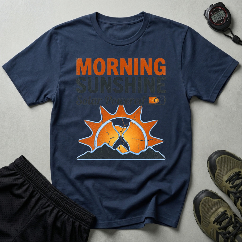 Morning Sunshine Solar Powered Gym T-Shirt