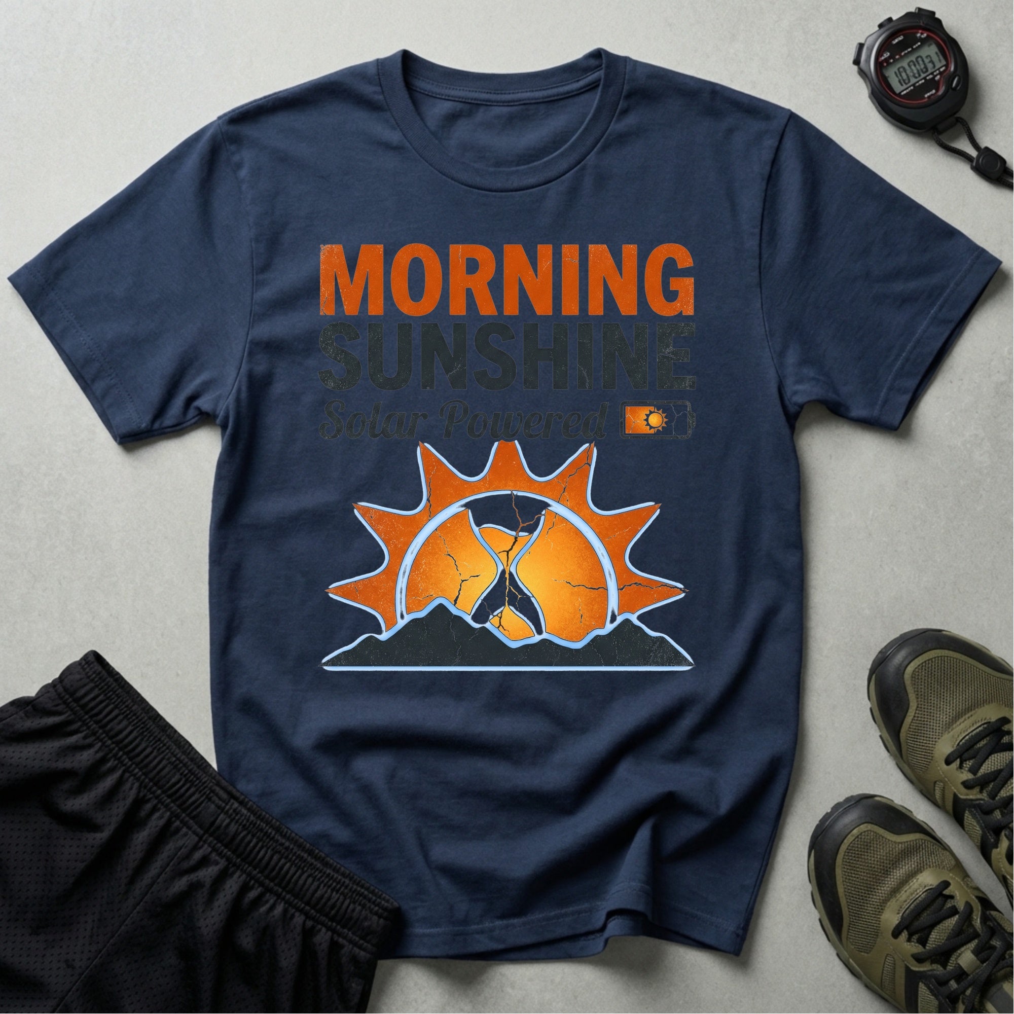 Morning Sunshine Solar Powered Gym T-Shirt