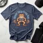 Never Skip Frog Day Vintage Gym T-Shirt