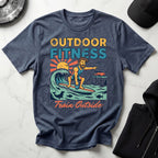 Outdoor Fitness Train Outside Gymwear T-Shirt