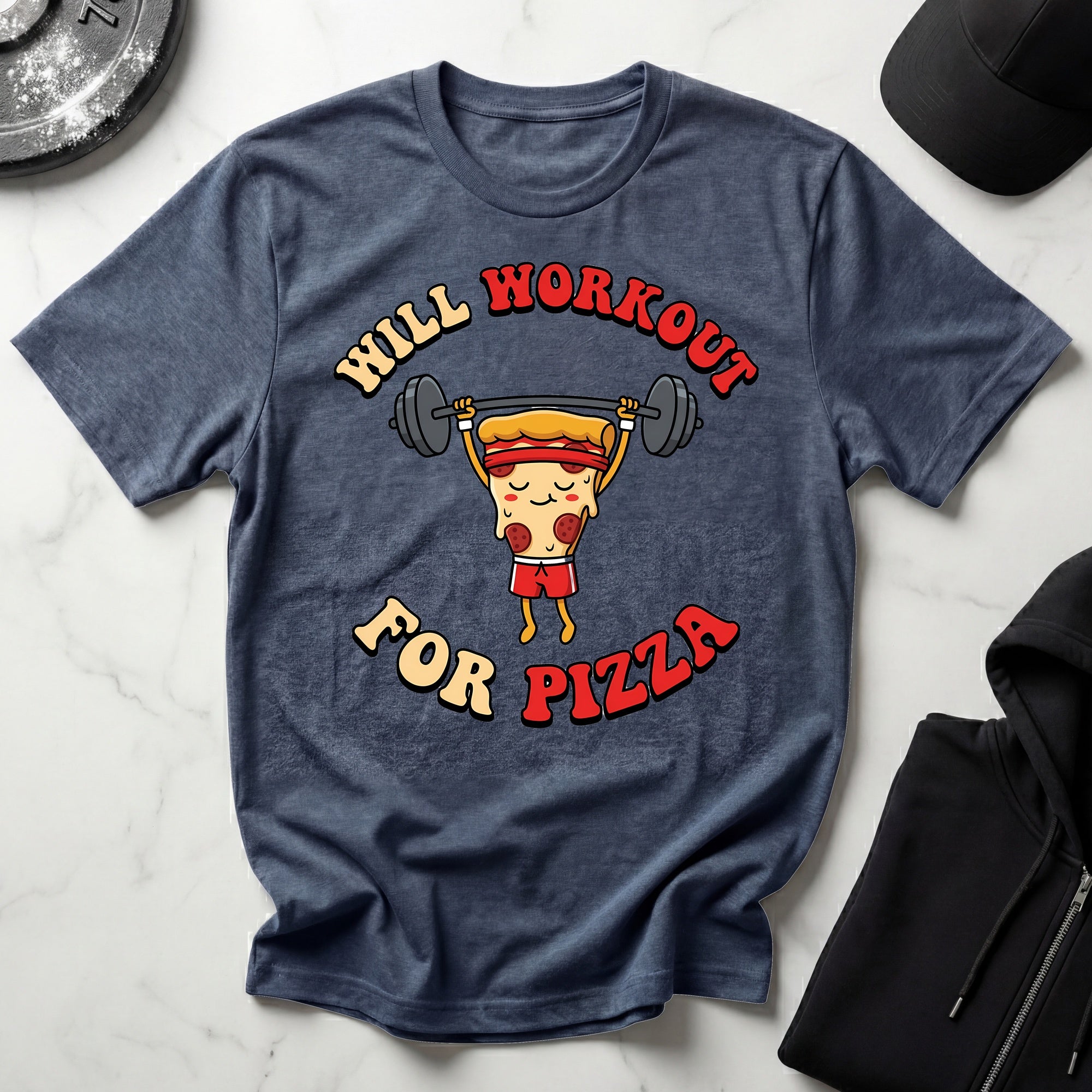 Pizza Workout Gym T-Shirt