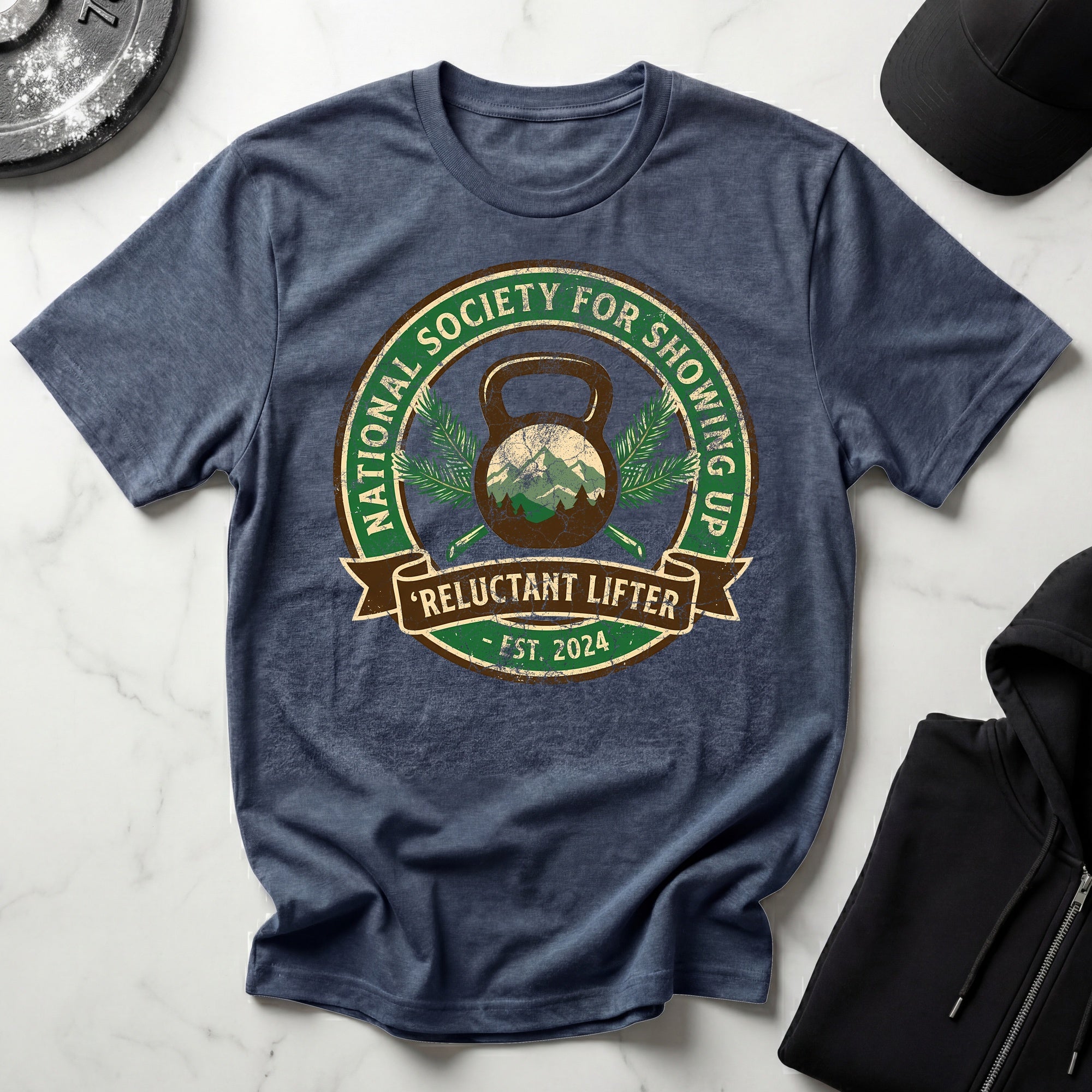 Reluctant Lifter Vintage Gym T-Shirt