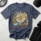 Roam Free Stay Wild Retro Gym T-Shirt