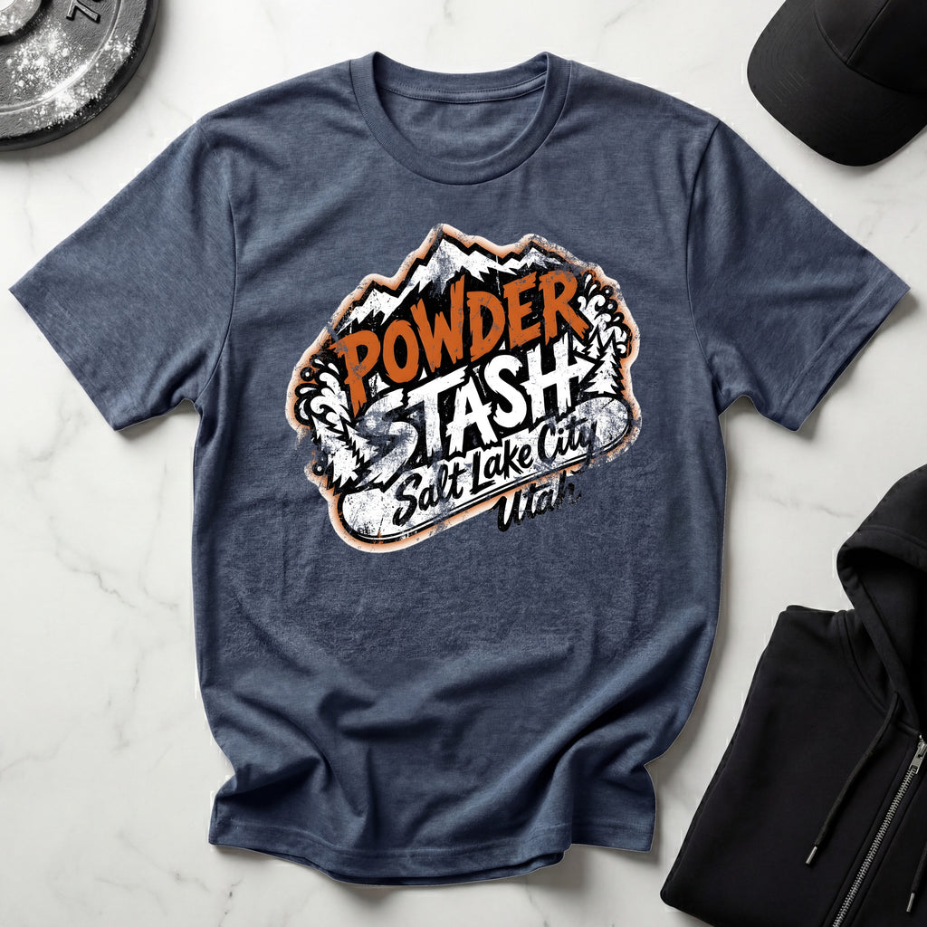 SLC Powder Stash Snowboarding T-Shirt