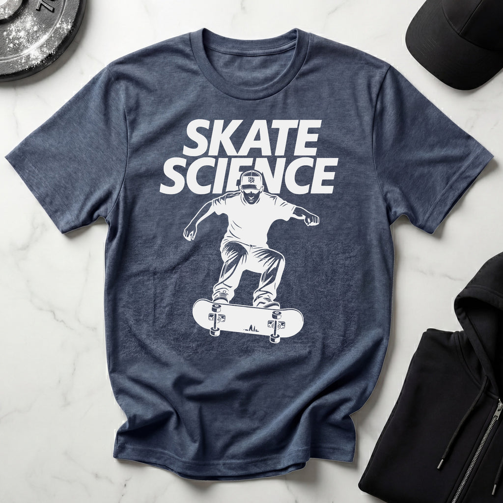 Skate Science Retro Designer Gymwear T-Shirt