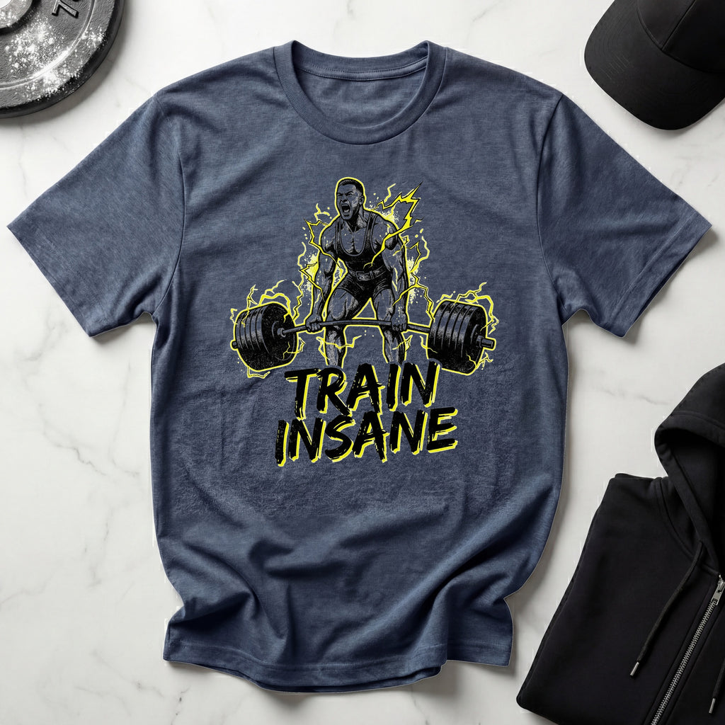Train Insane Bodybuilding T-Shirt