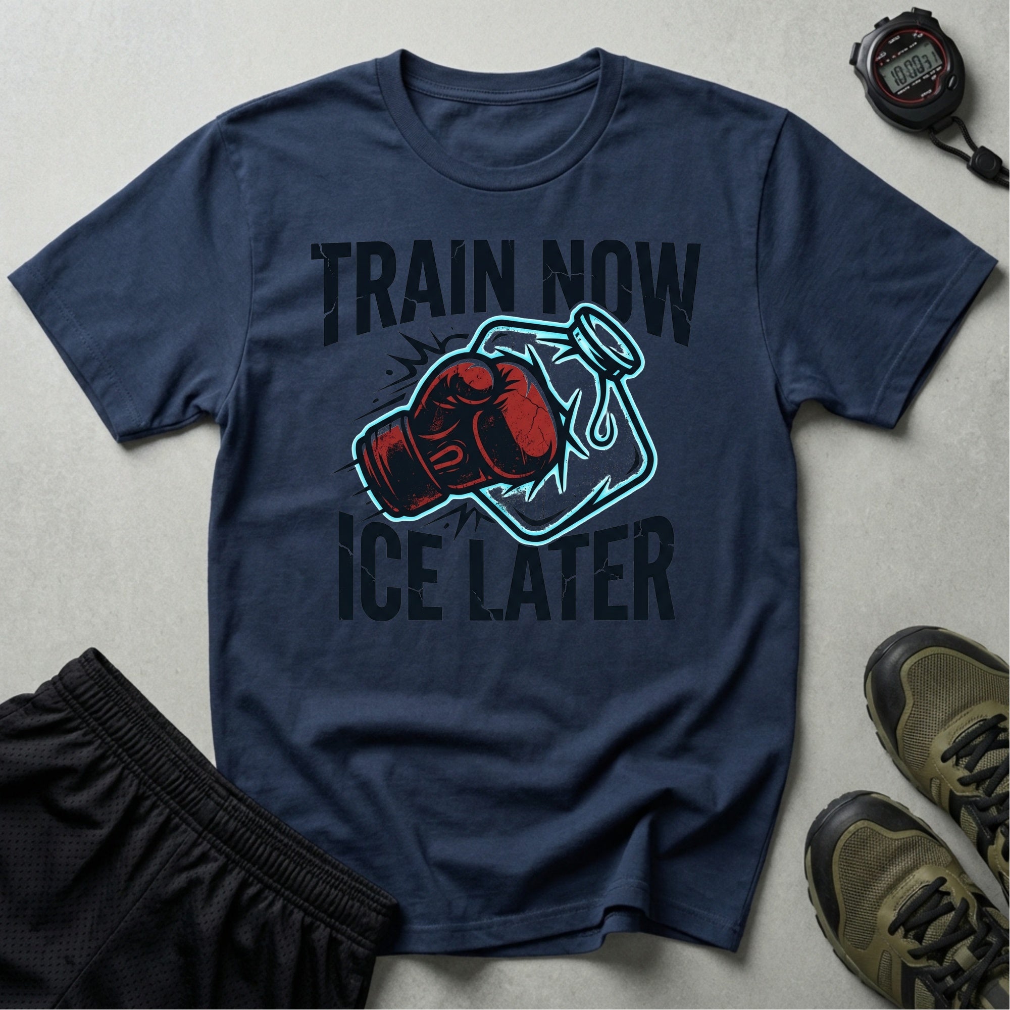 Train Now Ice Later Boxing Gymwear T-Shirt